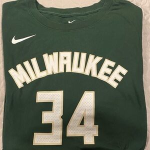 Nike Green Milwaukee Short Sleeve Tee